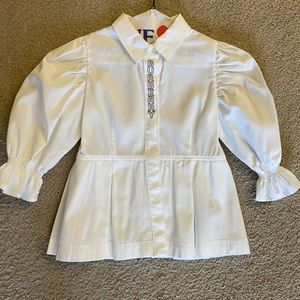 Little Girls Burberry Blouse